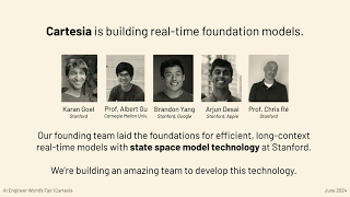 State Space Models for Realtime Multimodal Intelligence: Karan Goel