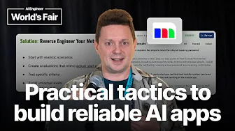 Practical tactics to build reliable AI apps — Dmitry Kuchin, Multinear
