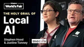 Llamafile: bringing AI to the masses with fast CPU inference: Stephen Hood and Justine Tunney