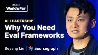 The ROI of AI: Why you need Eval Framework - Beyang Liu