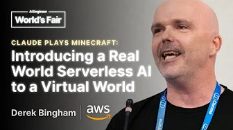 Claude plays Minecraft!