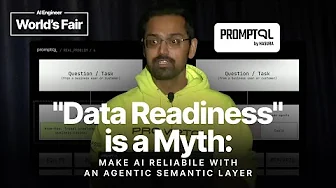"Data readiness" is a Myth: Reliable AI with an Agentic Semantic Layer — Anushrut Gupta, PromptQL