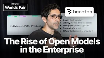 The Rise of Open Models in the Enterprise — Amir Haghighat, Baseten