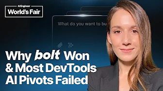 Why Bolt.new Won and Most DevTools AI Pivots Failed - Victoria Melnikova