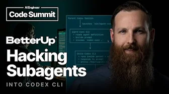 Hacking Subagents Into Codex CLI — Brian John, Betterup