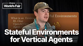 Stateful environments for vertical agents — Josh Purtell, Synth Labs