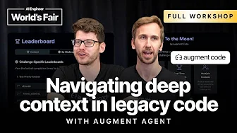 To the moon! Navigating deep context in legacy code with Augment Agent — Forrest Brazeal, Matt Ball