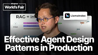 Effective agent design patterns in production — Laurie Voss, LlamaIndex
