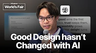 Good design hasn’t changed with AI — John Pham, SF Compute