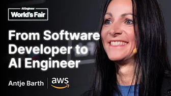 From Software Developer to AI Engineer: Antje Barth
