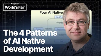 The 4 Patterns of AI Native Development — Patrick Debois