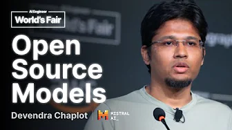 Decoding Mistral AI's Large Language Models: Devendra Chaplot
