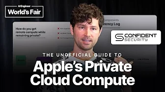 The Unofficial Guide to Apple’s Private Cloud Compute - Jmo, CONFSEC