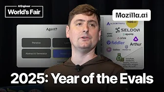 2025 is the Year of Evals! Just like 2024, and 2023, and … — John Dickerson, CEO Mozilla AI