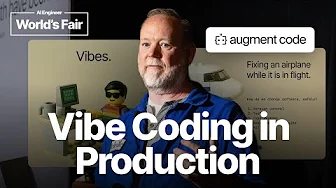 Vibes won't cut it — Chris Kelly, Augment Code