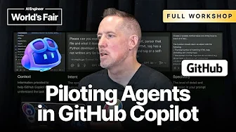 Piloting agents in GitHub Copilot - Christopher Harrison, Microsoft