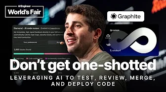 Don’t get one-shotted: Use AI to test, review, merge, and deploy code — Tomas Reimers, Graphite