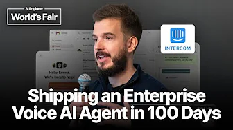 Shipping an Enterprise Voice AI Agent in 100 Days - Peter Bar, Intercom Fin