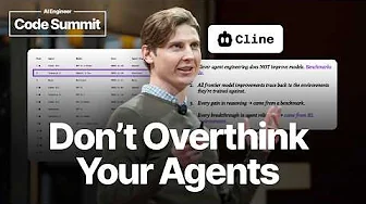 Hard Won Lessons from Building Effective AI Coding Agents – Nik Pash, Cline