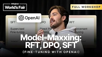 RFT, DPO, SFT: Fine-tuning with OpenAI — Ilan Bigio, OpenAI