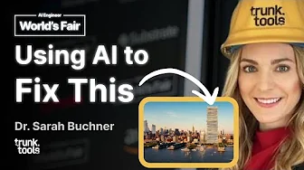 Disrupting the $15 Trillion Construction Industry with Autonomous Agents: Dr. Sarah Buchner
