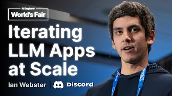 Iterating on LLM apps at scale Learnings from Discord: Ian Webster