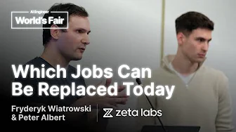 Which Jobs Can Be Replaced Today: Fryderyk Wiatrowski and Peter Albert