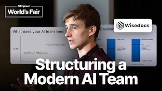 Structuring a modern AI team — Denys Linkov, Wisedocs