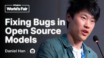 Fixing bugs in Gemma, Llama, & Phi 3: Daniel Han