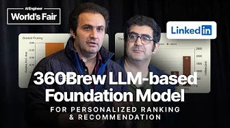 360Brew: LLM-based Personalized Ranking and Recommendation - Hamed and Maziar, LinkedIn AI