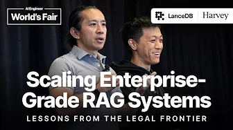 Scaling Enterprise-Grade RAG: Lessons from Legal Frontier - Calvin Qi (Harvey), Chang She (Lance)