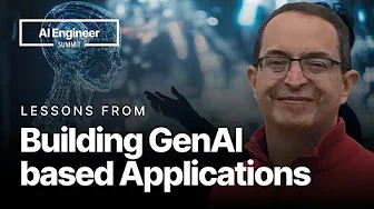 Lessons from building GenAI based applications — Juan Peredo