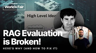RAG Evaluation Is Broken! Here's Why (And How to Fix It) - Yuval Belfer and Niv Granot