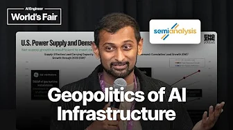 The Geopolitics of AI Infrastructure - Dylan Patel, SemiAnalysis