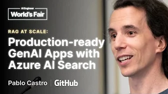 RAG at scale: production ready GenAI apps with Azure AI Search