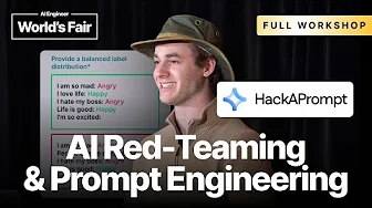 Prompt Engineering and AI Red Teaming — Sander Schulhoff, HackAPrompt/LearnPrompting