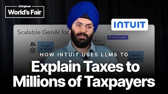 How Intuit uses LLMs to explain taxes to millions of taxpayers - Jaspreet Singh, Intuit