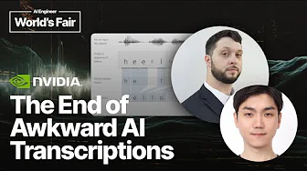 The End of Awkward AI Transcriptions - Travis Bartley and Myungjong Kim