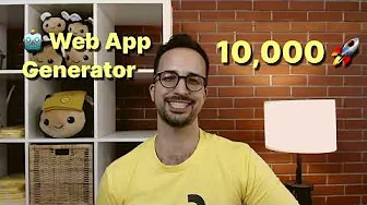 GPT Web App Generator - 10,000 apps created in a month: Matija Sosic