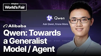 The Future of Qwen: A Generalist Agent Model — Junyang Lin, Alibaba Qwen