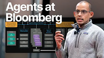 Scaling Agents for Gen AI Products - Anju Kambadur, Bloomberg Head of AI Engineering