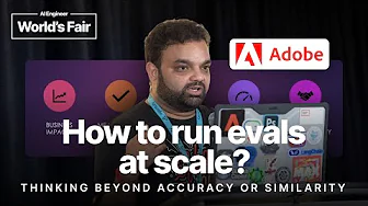 How to run Evals at Scale: Thinking beyond Accuracy or Similarity — Muktesh Mishra, Adobe
