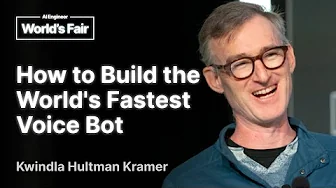 How to build the world's fastest voice bot: Kwindla Hultman Kramer