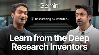 How Deep Research Works - Mukund Sridhar & Aarush Selvan, Google DeepMind