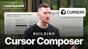Building Cursor Composer – Lee Robinson, Cursor