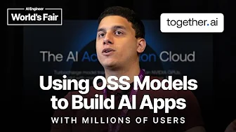 Using OSS models to build AI apps with millions of users — Hassan El Mghari