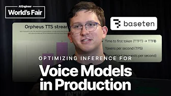 Optimizing inference for voice models in production - Philip Kiely, Baseten