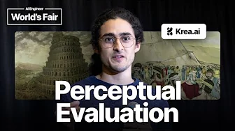 Perceptual Evaluations: Evals for Aesthetics — Diego Rodriguez, Krea.ai