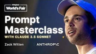 Building with Anthropic Claude: Prompt Workshop with Zack Witten