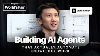 Building AI Agents that actually automate Knowledge Work - Jerry Liu, LlamaIndex